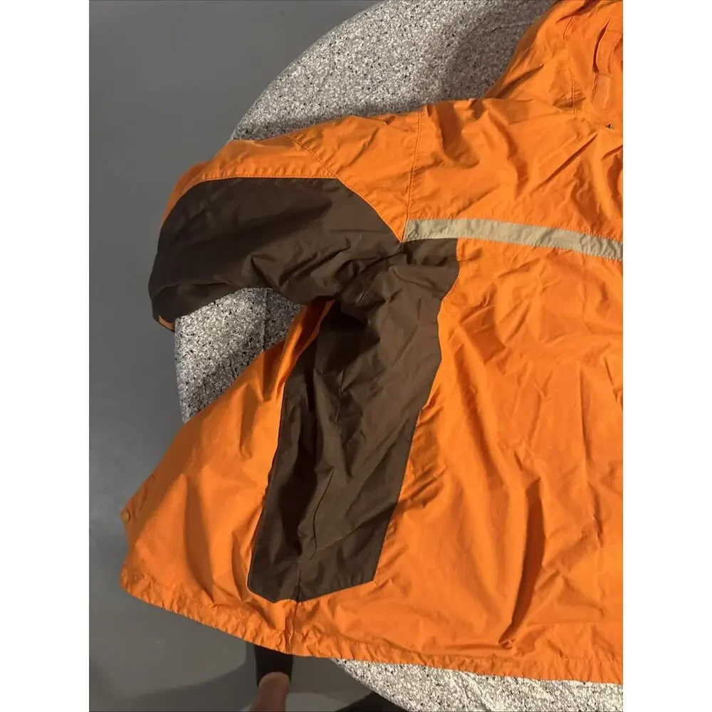 Columbia Omni-Shield 3-in-1 Interchange Hooded Jacket Orange Brown Men's L